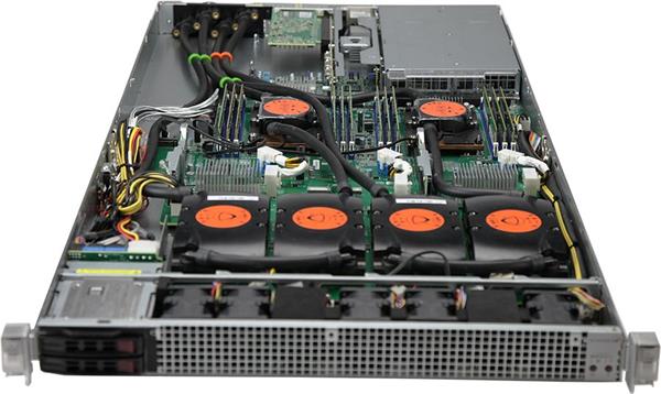 通过冷却液分配模块回路路由到冷却分配单元